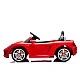 Electric car Porsche Carrera GT red