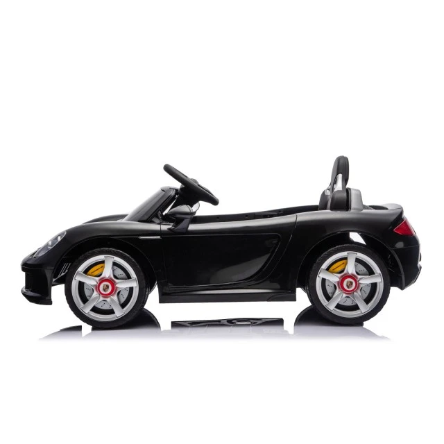 Electric car Porsche Carrera GT black