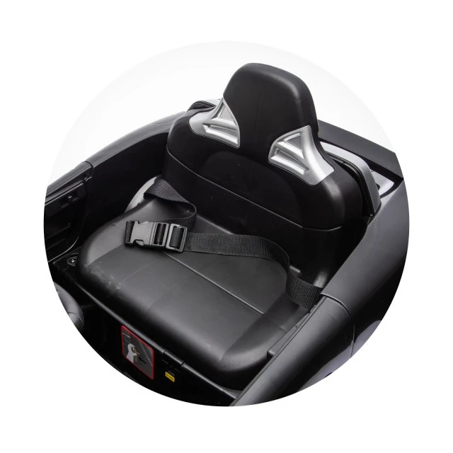 Electric car Porsche Carrera GT black