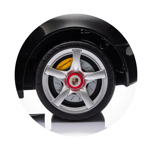 Electric car Porsche Carrera GT black