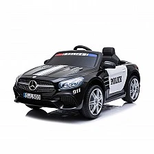 Electric car Police Mercedes SL500 black