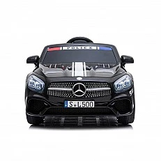 Акумулаторна кола Police Mercedes SL500 черна