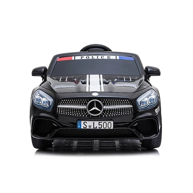 Electric car Police Mercedes SL500 black