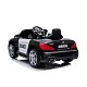 Electric car Police Mercedes SL500 black