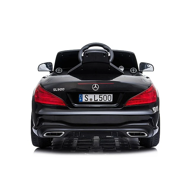 Electric car Police Mercedes SL500 black
