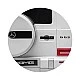 Electric SUV MERCEDES G63 for two children white EVA