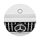 Electric SUV MERCEDES G63 for two children white EVA