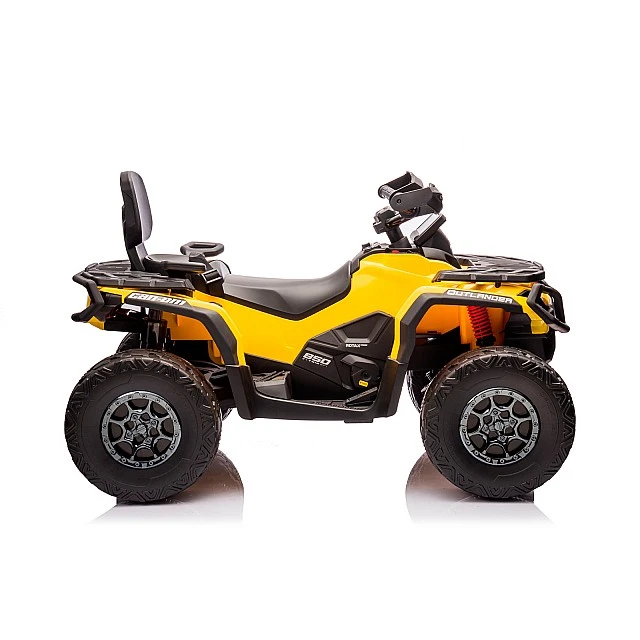 Electric ATV CAN AM OUTLANDER yellow EVA tires