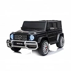 Акумулаторен джипMERCEDES G63 за две деца черен EV