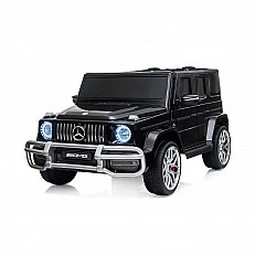 Акумулаторен джипMERCEDES G63 за две деца черен EV