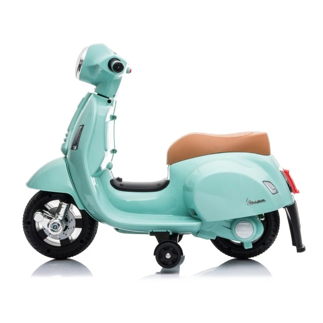 Electric motorcycle Mini Vespa green