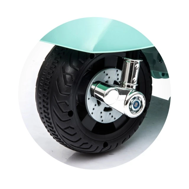 Electric motorcycle Mini Vespa green