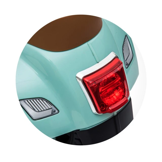 Electric motorcycle Mini Vespa green