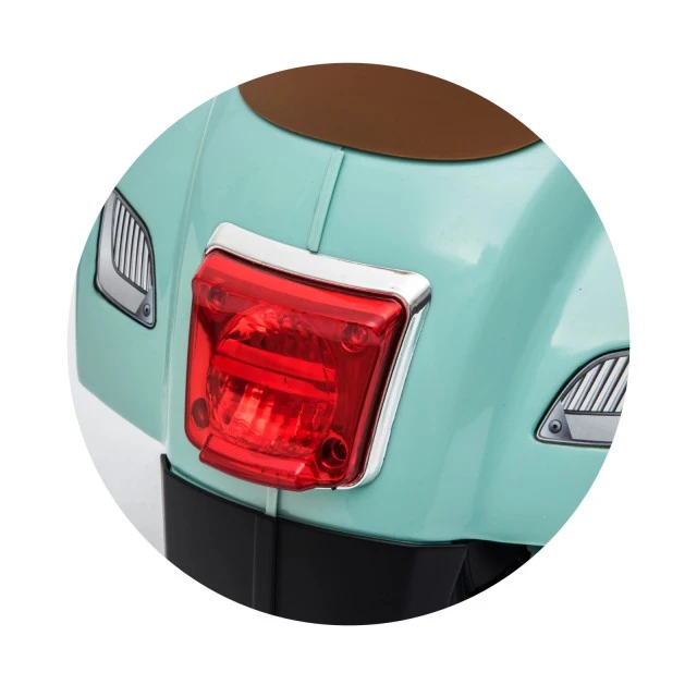 Electric motorcycle Mini Vespa green