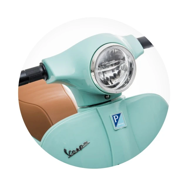 Electric motorcycle Mini Vespa green