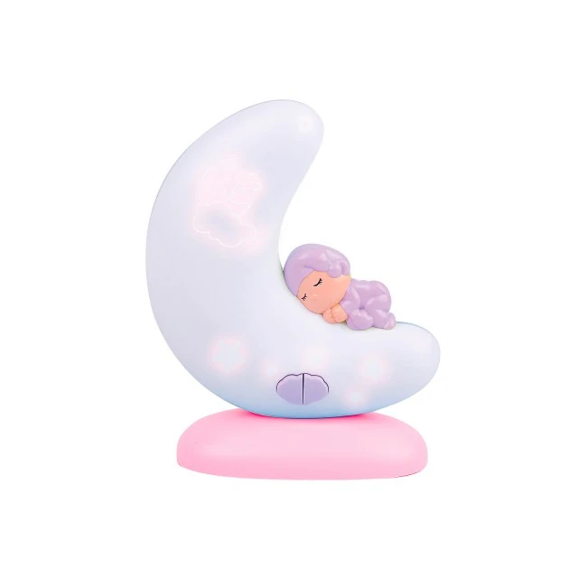 Multifunctional night lamp Luna pink