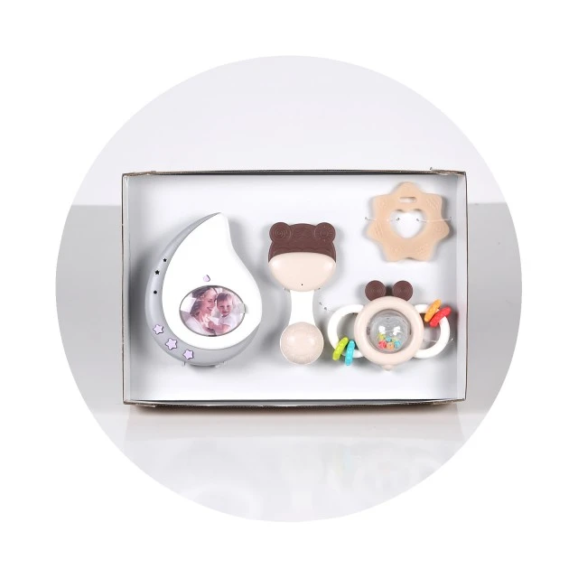 Set of calming toys 4 pcs. in a box
