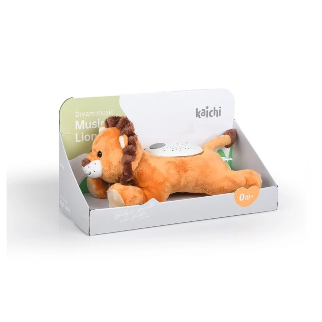 Plush toy with projector/music Lion cub