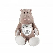 Plush toy with projector/music "Hippo"