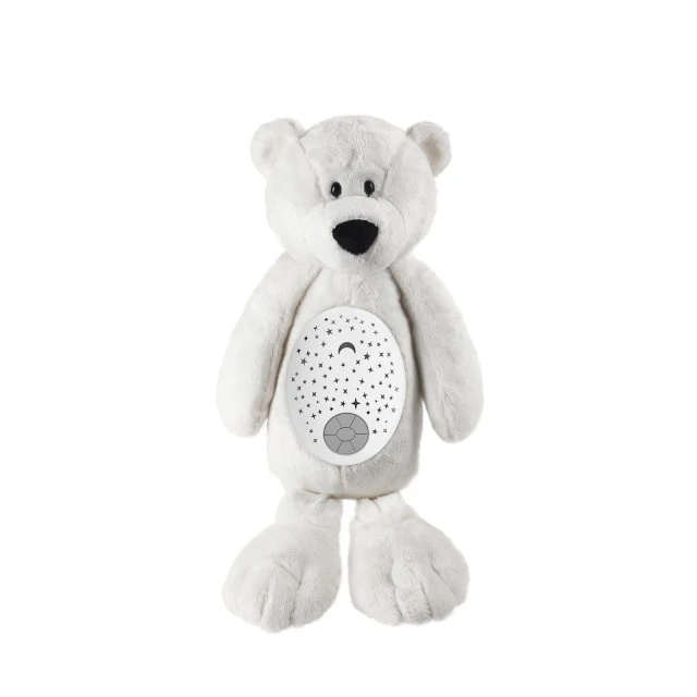 Plush toy with projector/music Bell