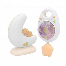 Комплект мултифункционална нощна лампа и музикална кутия розова