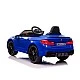 Electric car BMW M5 blue, EVA tires, leather