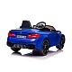 Electric car BMW M5 blue, EVA tires, leather