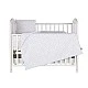 5-piece bedding set, gray stars