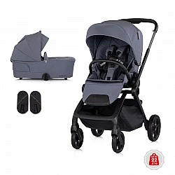 Baby stroller 2 in 1 "Winner" dark gray