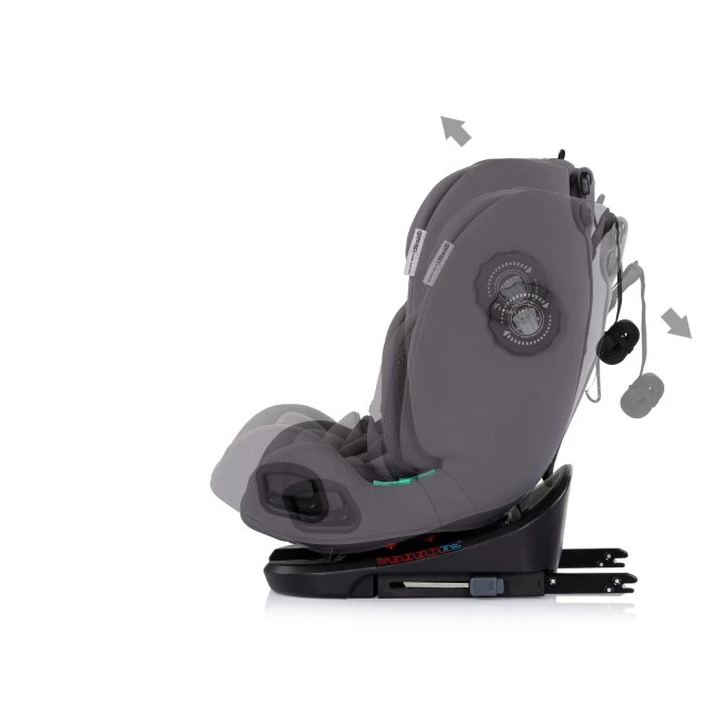 Car seat 360 I-size 40-150 Techno iGROW gray