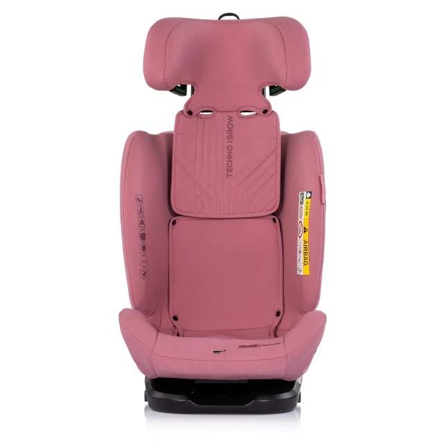 Столче за кола 360 I-size 40-150 Techno iGROW розово