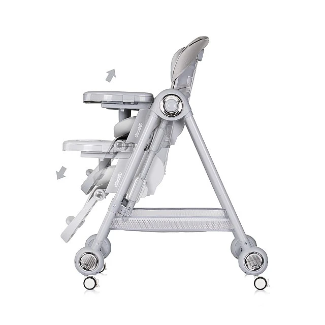 High chair/rocker Melba platinum