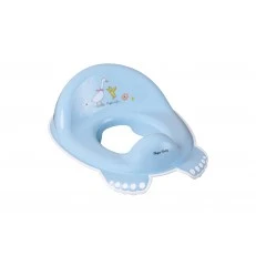 Anatomical toilet seat Forest fairy blue