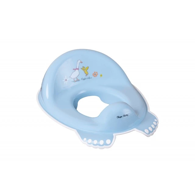Anatomical toilet seat Forest fairy blue