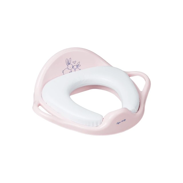 Toilet soft seat Bunnies pink