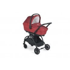 Combined baby stroller Vogue 890 red