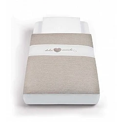 Cullami 154 mocha bed-cradle textile set