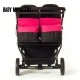 Right hard basket for Easy Twin pink