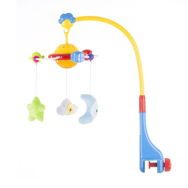 Musical bed toy with spotlight Orbita