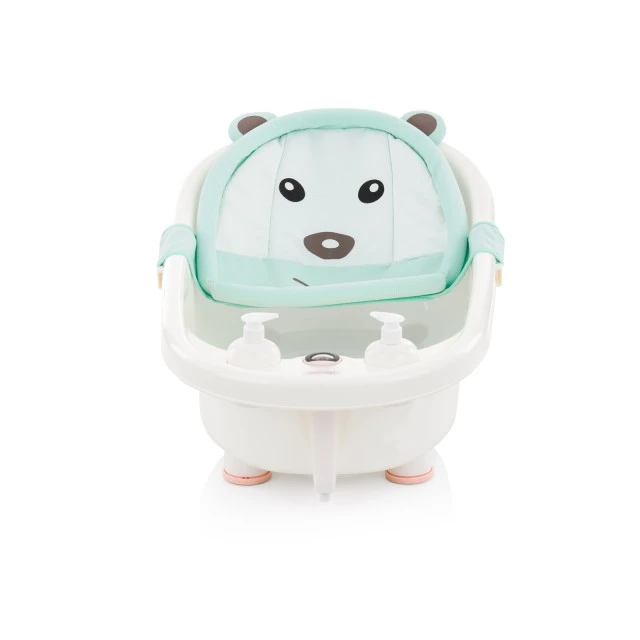 Mint Bear Baby Bath Net