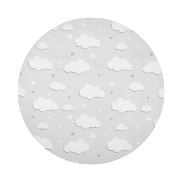 Gray Stars Mini Playpen Set