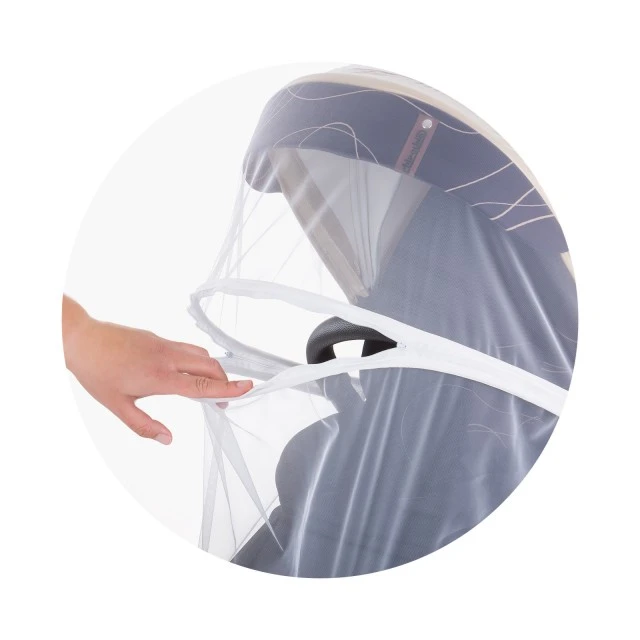 Net for stroller Lux white