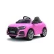 Акумулаторна кола AUDI RSQ8,EVA гуми,кож.с, розова