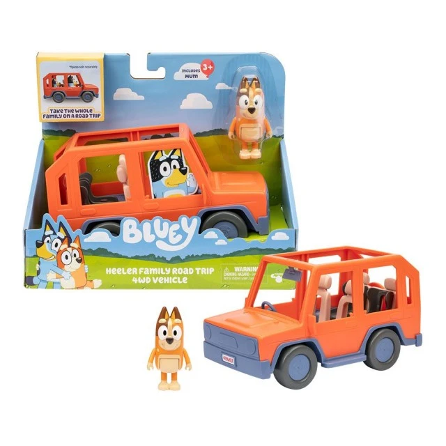 BLUEY Family holiday 4x4
