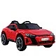 Car Battery 12V AUDI RS ETRON GT with leather seat and parental control Red