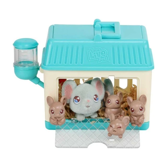 Little Live Pets Къщичка с мишле и бебета изненади Mama Surprise Minis