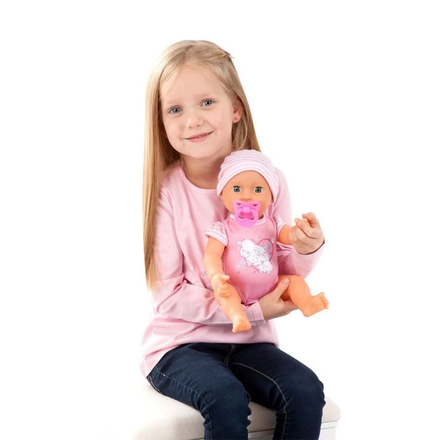 BAYER Squeal doll with diaper PICCOLINA