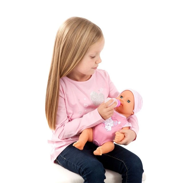 BAYER Squeal doll with diaper PICCOLINA