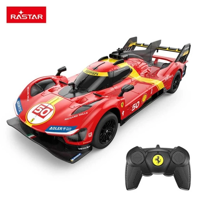 RASTAR car Ferrari 499P Radio/C 1:24