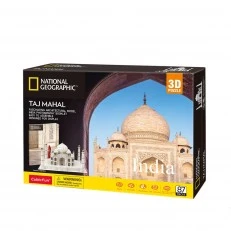 CubicFun 3D Пъзел INDIA TAJ MAHAL NATIONAL GEOGRAPHIC